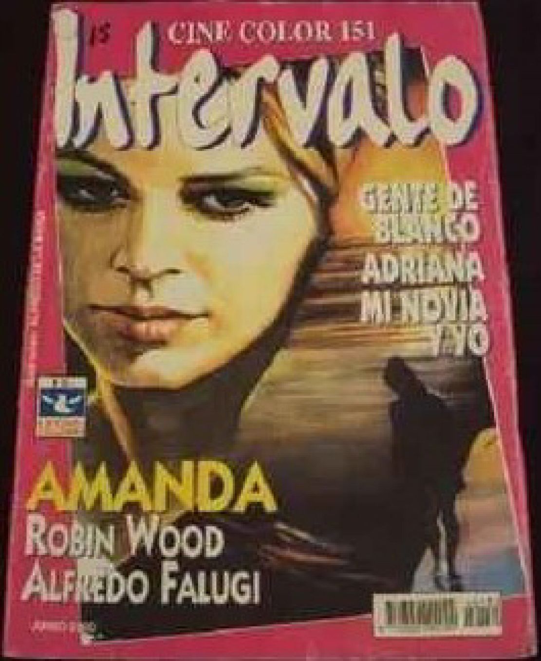 INTERVALO CINE COLOR magazine side cover Issue 151   2000