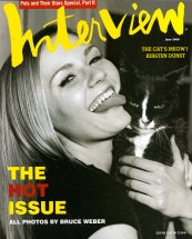 INTERVIEW magazine side cover June 2000