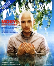 INTERVIEW magazine side cover July 2000