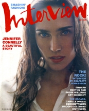 INTERVIEW magazine side cover April 2002
