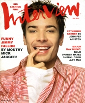 INTERVIEW magazine side cover May 2002