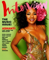 INTERVIEW magazine side cover August 2002