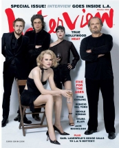 INTERVIEW magazine side cover October 2002
