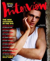 INTERVIEW magazine side cover February 2003