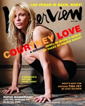 INTERVIEW magazine side cover April 2004
