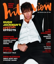 INTERVIEW magazine side cover May 2004