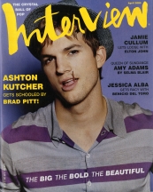 INTERVIEW magazine side cover April 2005