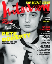 INTERVIEW magazine side cover August 2005