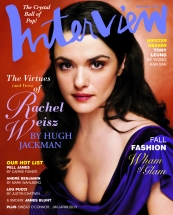 INTERVIEW magazine side cover September 2005