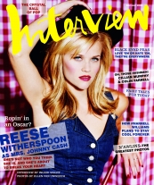 INTERVIEW magazine side cover January 2006