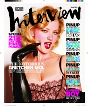 INTERVIEW magazine side cover April 2006