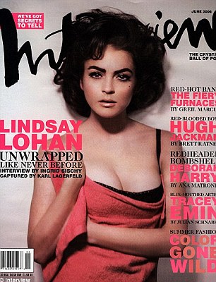 INTERVIEW magazine side cover June 2006