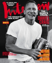 INTERVIEW magazine side cover July 2007