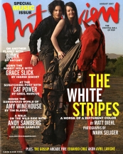 INTERVIEW magazine side cover August 2007