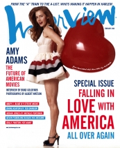 INTERVIEW magazine side cover February 2008