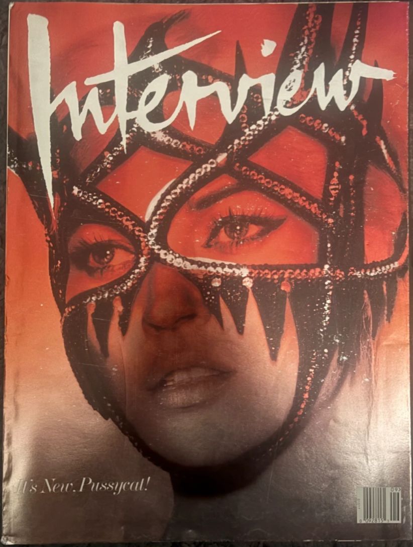 INTERVIEW magazine cover September 2008