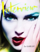 INTERVIEW magazine side cover February 2009