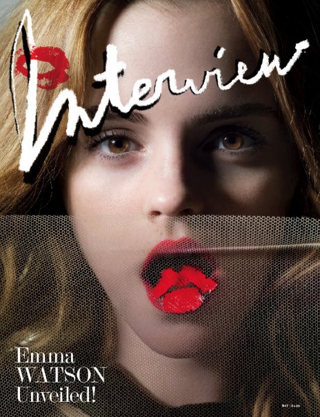 INTERVIEW magazine side cover May 2009
