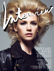 INTERVIEW magazine side cover August 2009