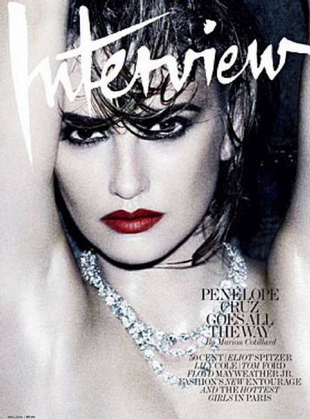 INTERVIEW magazine side cover December 2009