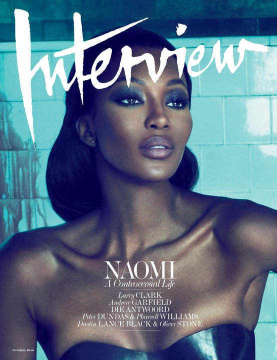 INTERVIEW magazine side cover October 2010
