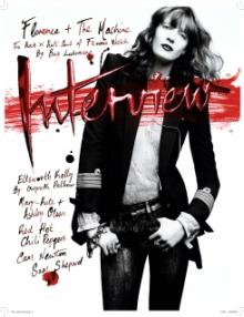 INTERVIEW magazine side cover October 2011