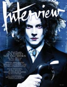 INTERVIEW magazine side cover May 2012