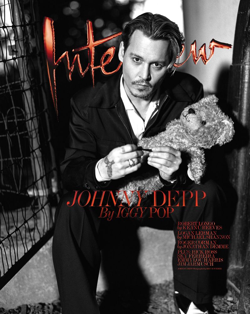 INTERVIEW magazine side cover April 2014