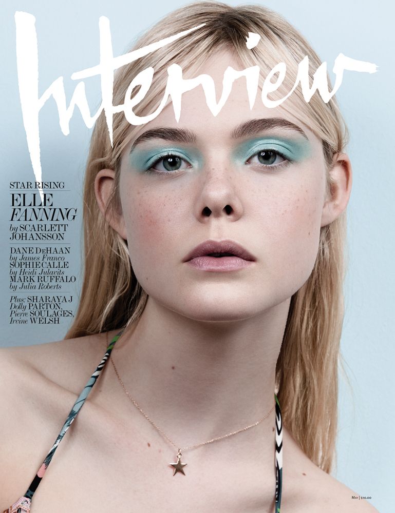 INTERVIEW magazine side cover May 2014