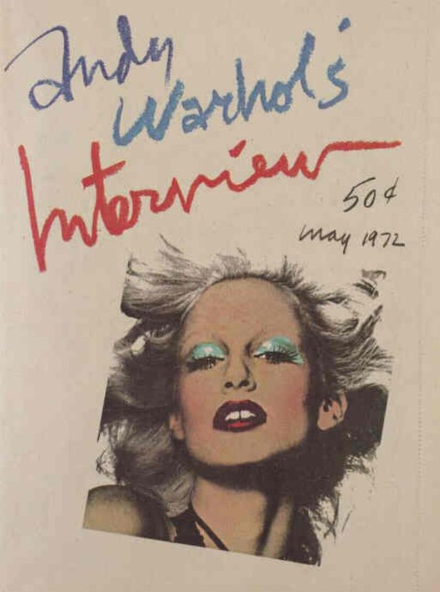 INTERVIEW magazine side cover May 1972