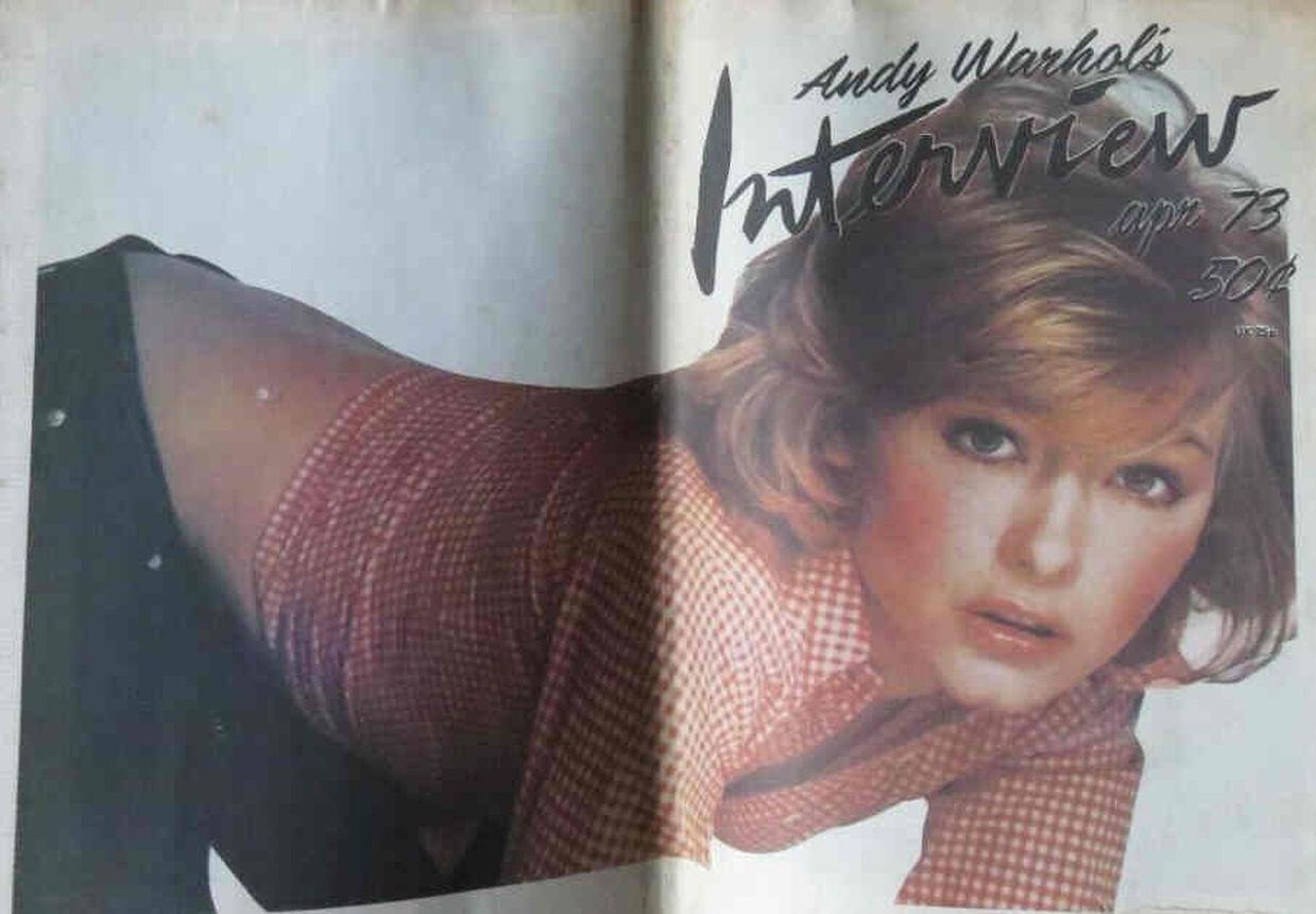 INTERVIEW magazine side cover April 1973