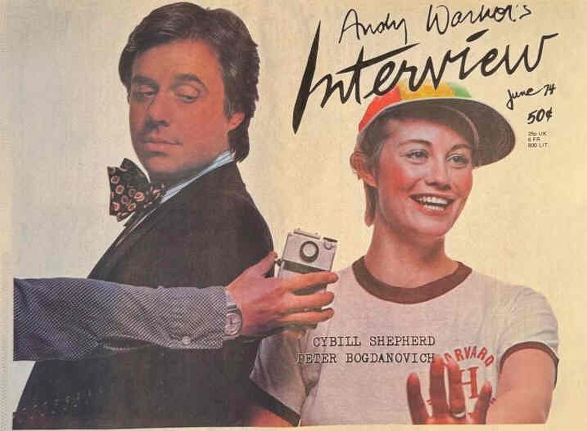 INTERVIEW magazine side cover June 1974