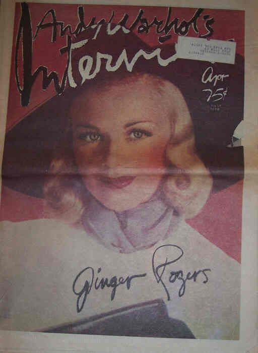 INTERVIEW magazine side cover April 1975