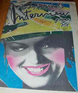 INTERVIEW magazine side cover June 1975
