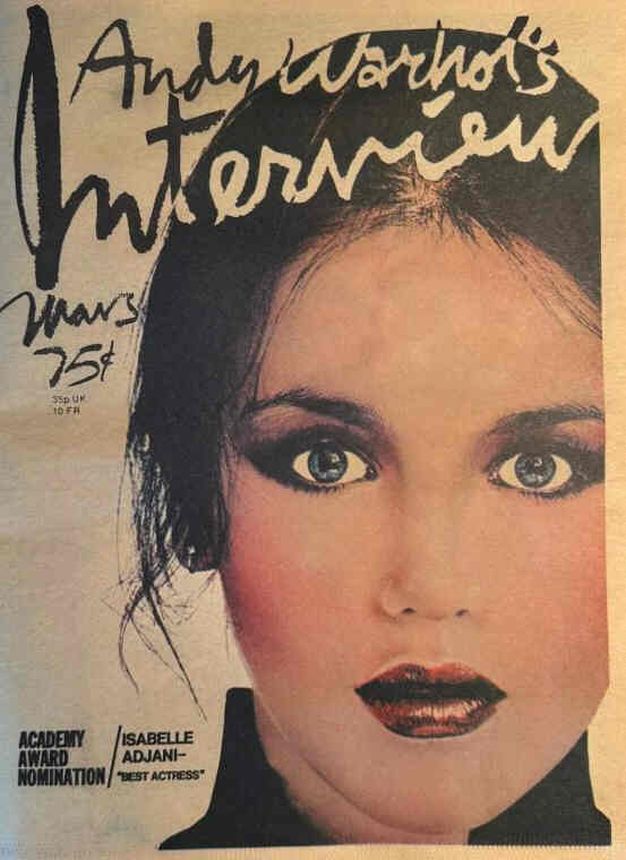 INTERVIEW magazine side cover March 1976
