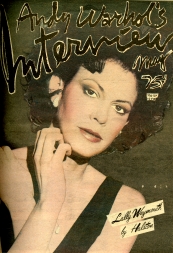 INTERVIEW magazine side cover May 1976