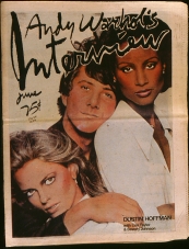 INTERVIEW magazine side cover June 1976