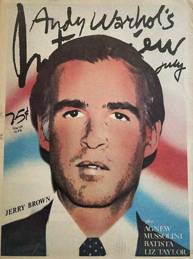 INTERVIEW magazine side cover July 1976