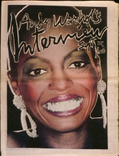 INTERVIEW magazine side cover September 1976