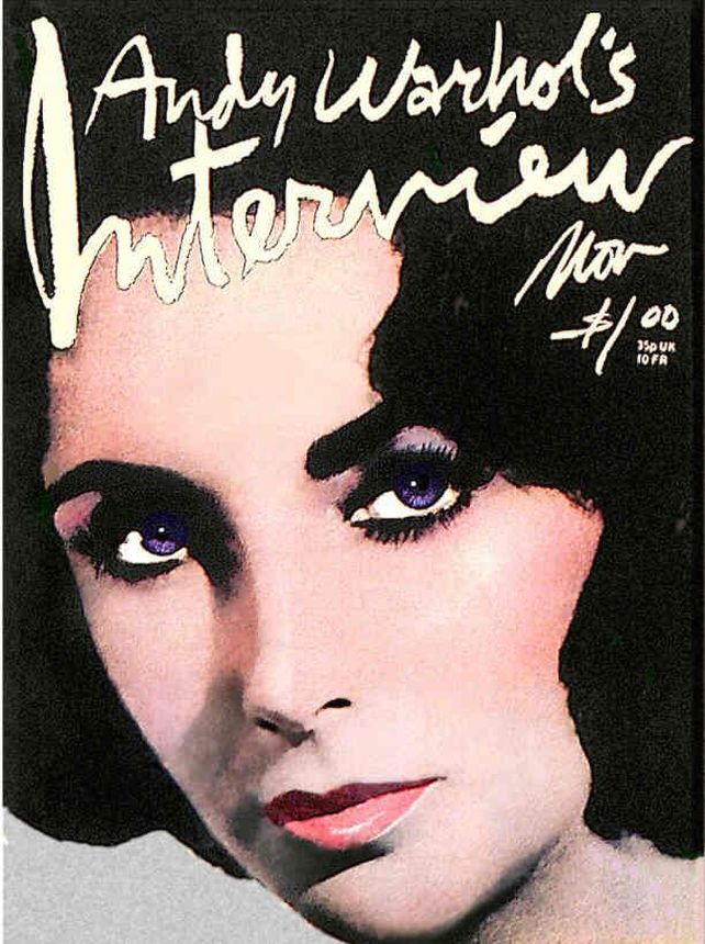 INTERVIEW magazine side cover November 1976