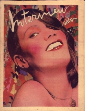 INTERVIEW magazine side cover November 1977
