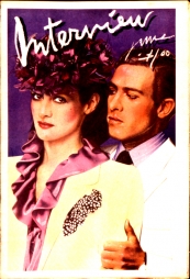 INTERVIEW magazine side cover June 1978