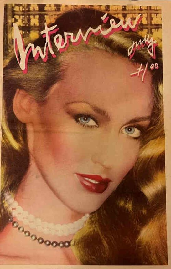 INTERVIEW magazine side cover July 1978