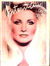 INTERVIEW magazine side cover August 1978
