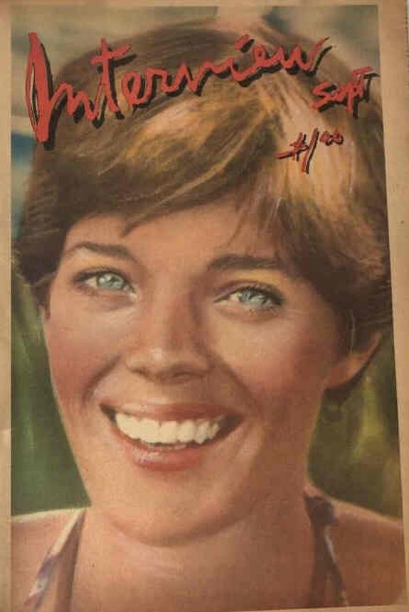 INTERVIEW magazine side cover September 1978