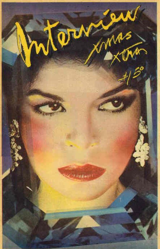 INTERVIEW magazine side cover December 1978