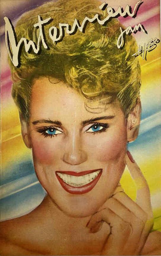 INTERVIEW magazine side cover January 1979