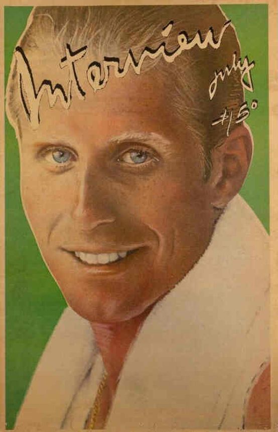 INTERVIEW magazine side cover July 1979