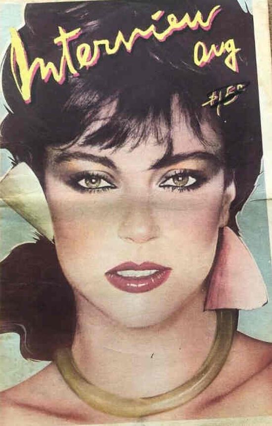 INTERVIEW magazine side cover August 1979