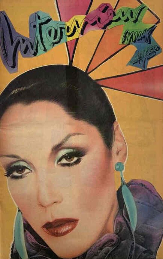 INTERVIEW magazine side cover May 1980